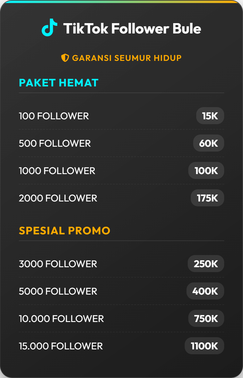 TikTok Follower Global